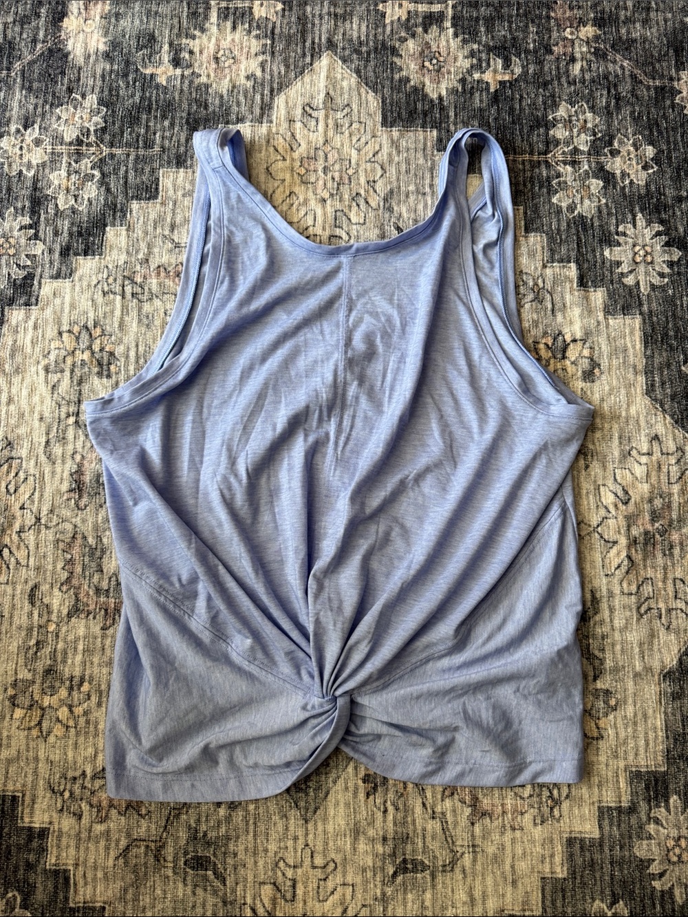 Athleta Periwinkle Twist-Front Tank